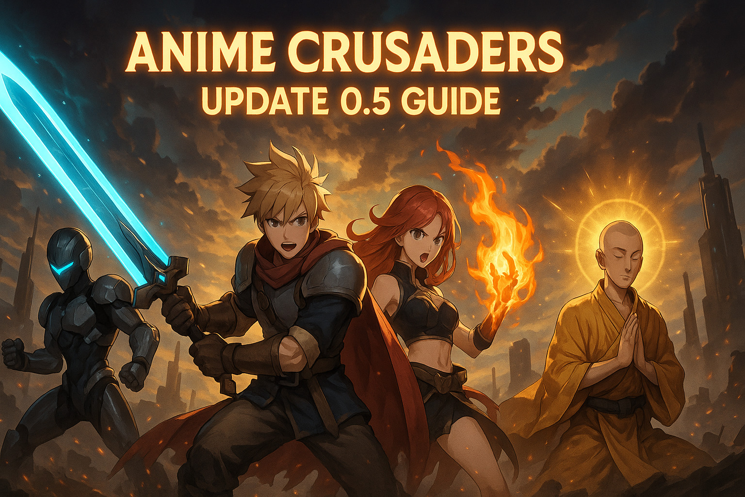 Anime Crusaders Update 0.5 Guide