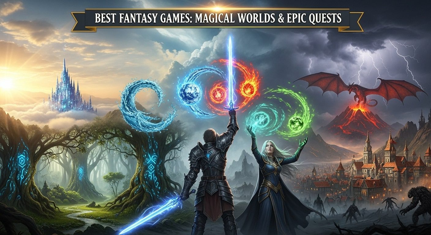 Best Fantasy Games: Magical Worlds & Epic Quests