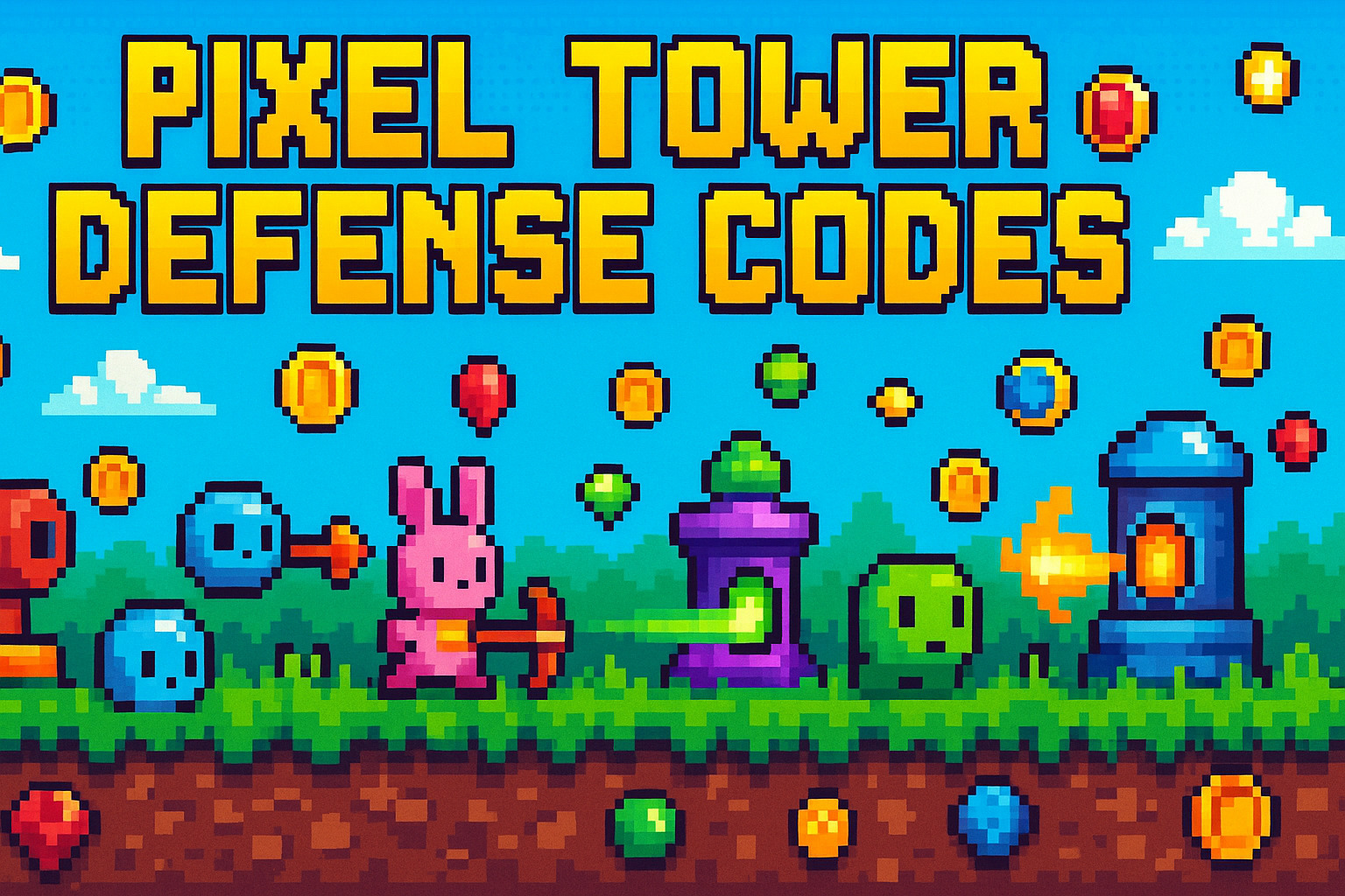 Pixel Tower Defense Codes