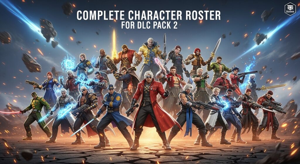 Complete Character Roster for DLC Pack 2