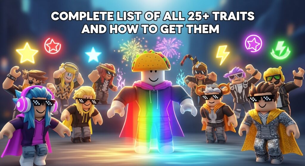 Complete List of All 25+ Traits and How to Get Them