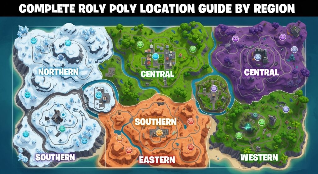 Complete Roly Poly Location Guide by Region