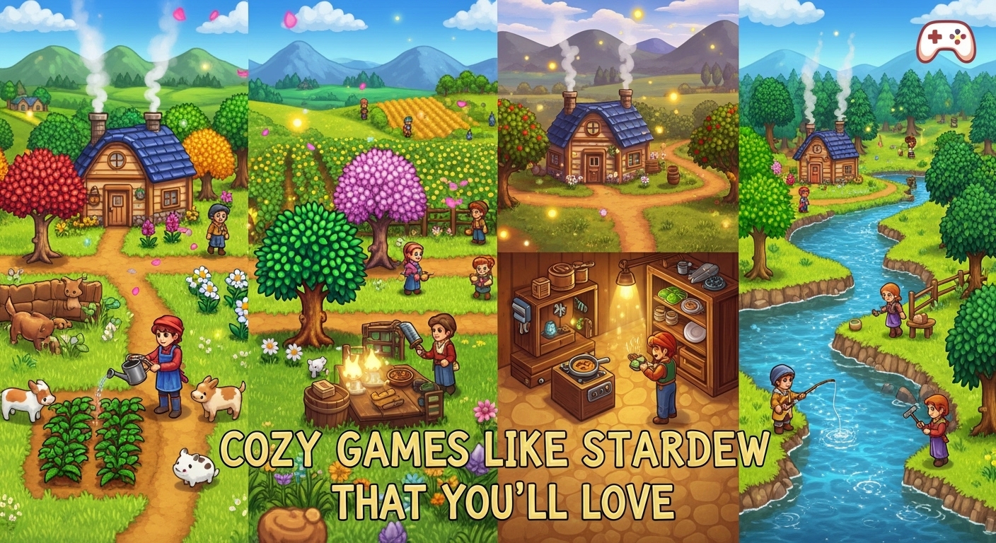 Cozy Games Like Stardew Valley That You’ll Love