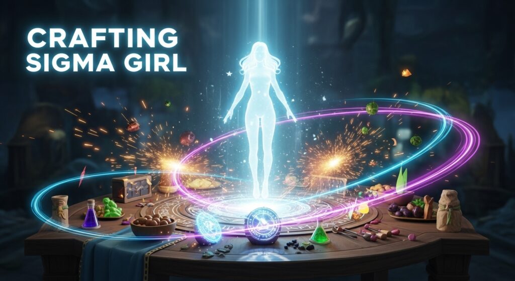 Crafting Sigma Girl