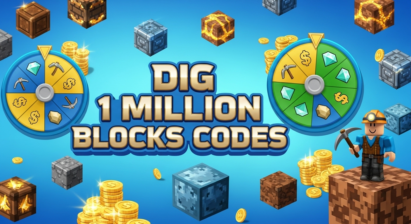 Dig 1 Million Blocks Codes