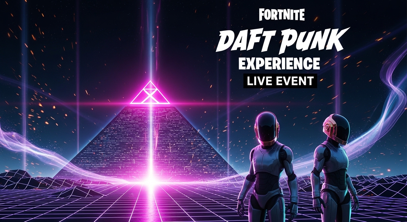 Fortnite Daft Punk Experience Live Event
