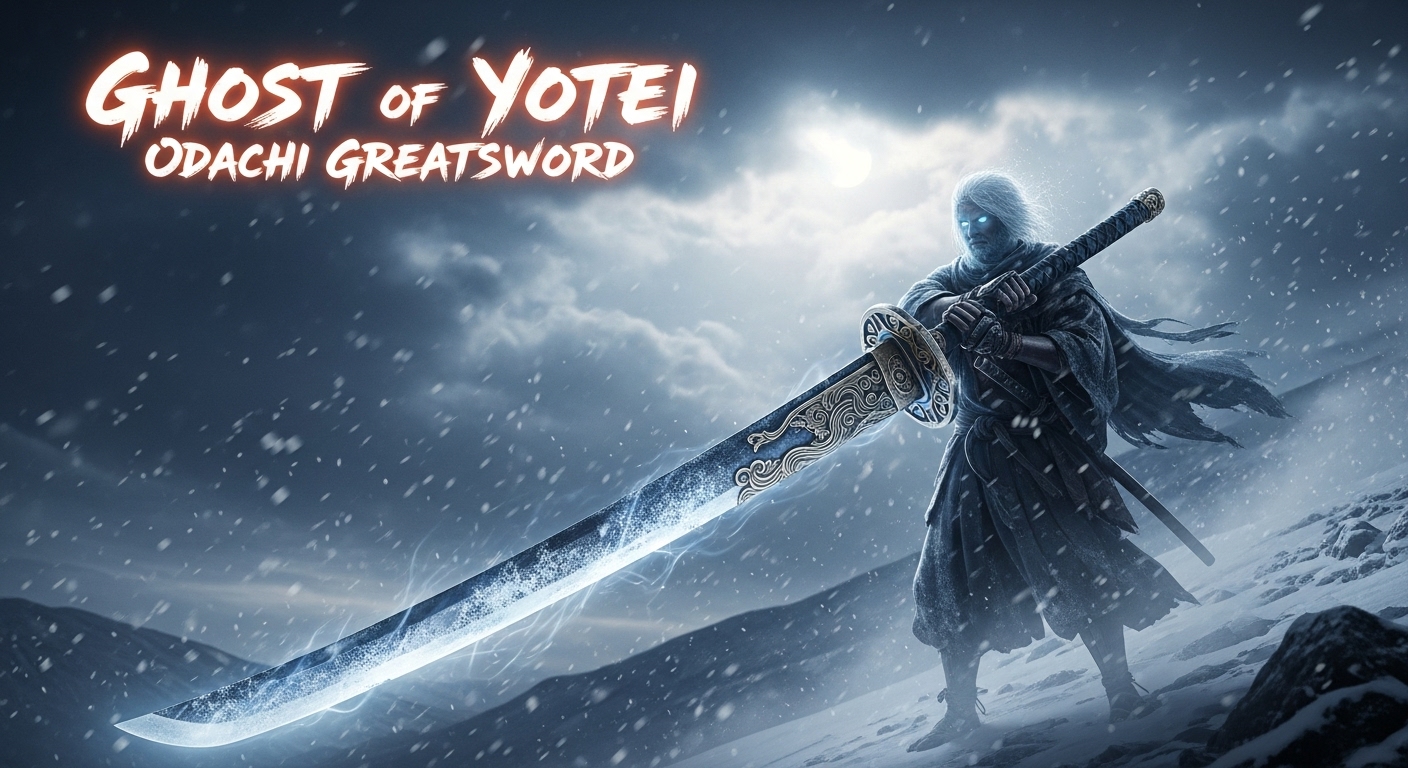 Ghost of Yotei Odachi Greatsword