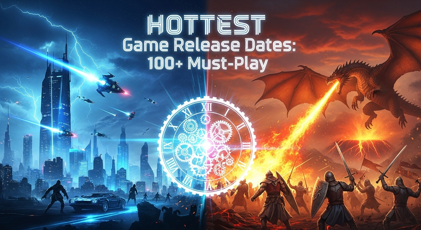 HOTTEST Game Release Dates