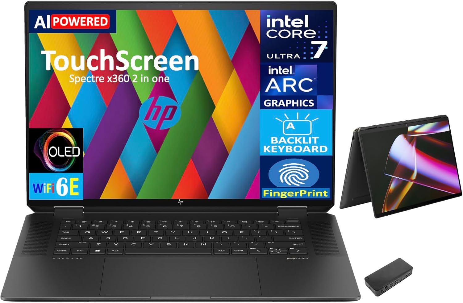 HP Spectre x360 AI
