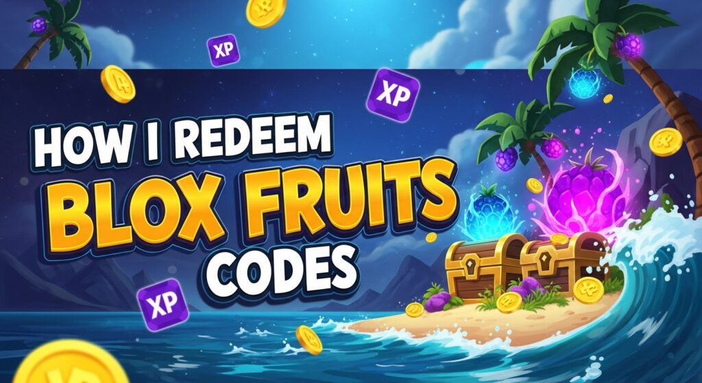 How I Redeem Blox Fruits Codes