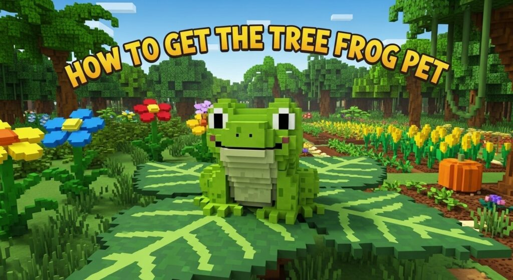 How to Get the Tree Frog Pet