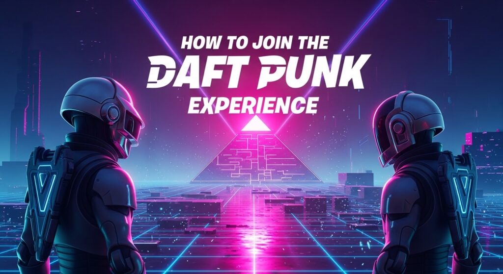 How to Join the Daft Punk Experience