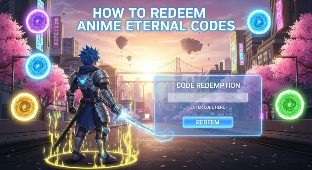 How to Redeem Anime Eternal Codes