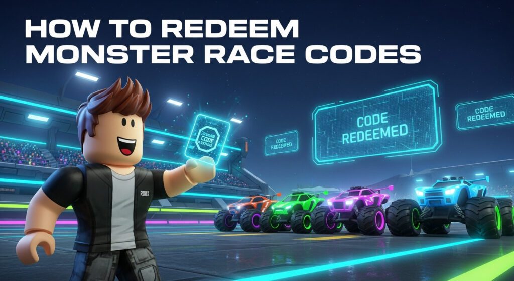 How to Redeem Monster Race Codes