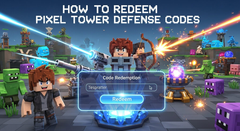 How to Redeem Pixel Tower Defense Codes