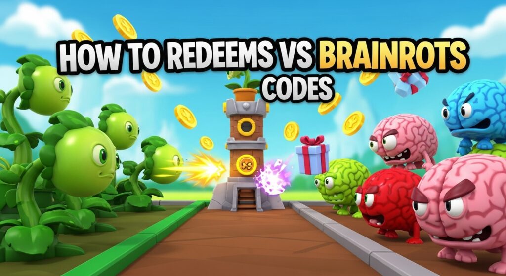 How to Redeem Plants vs Brainrots Codes