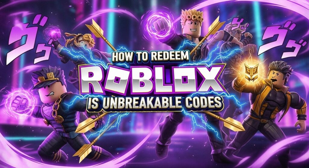 How to Redeem Roblox Is Unbreakable Codes