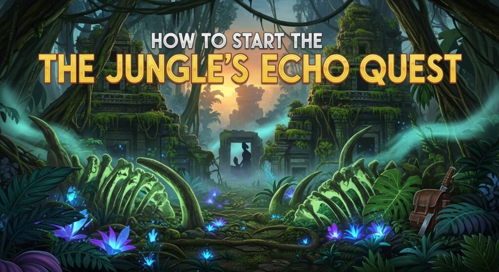 How to Start the Jungle's Echo Quest