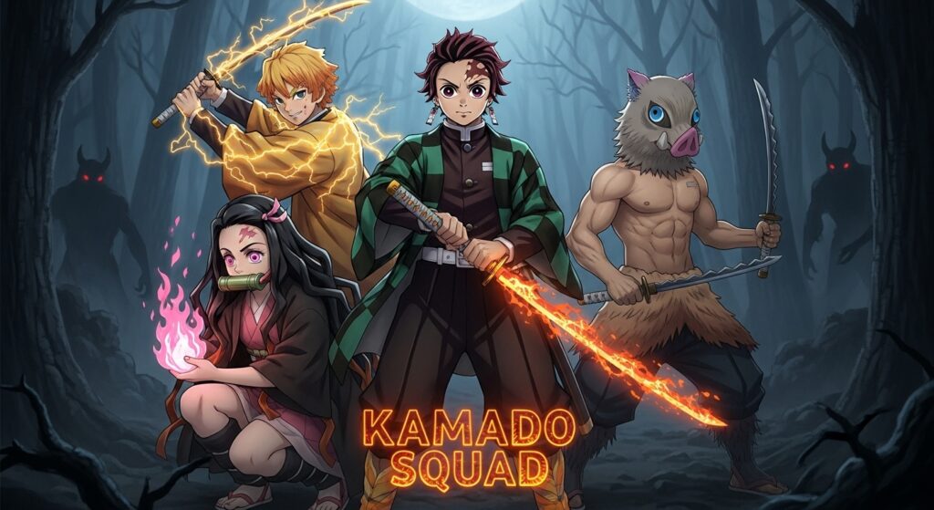 Kamado Squad Characters