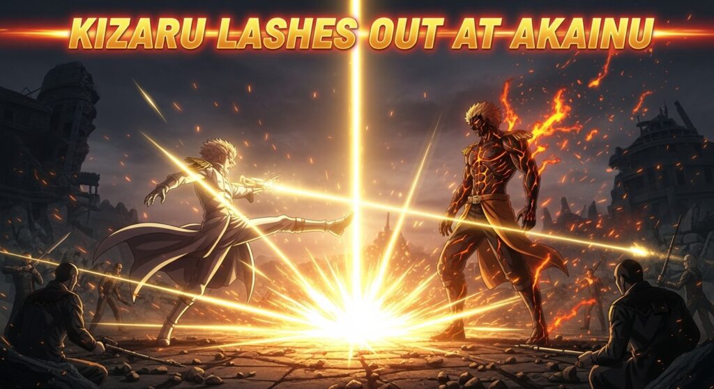 Kizaru Lashes Out at Akainu