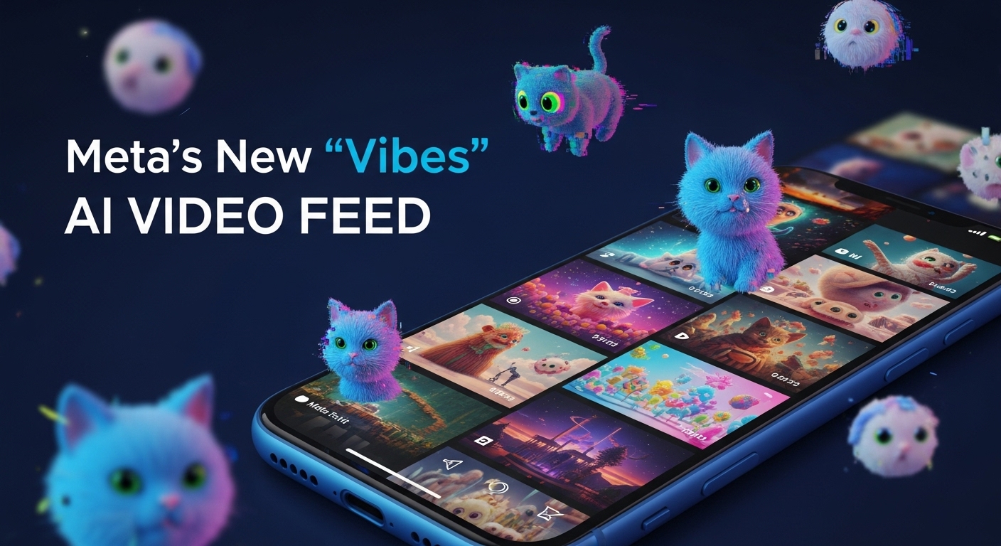 Meta's New "Vibes" AI Video Feed