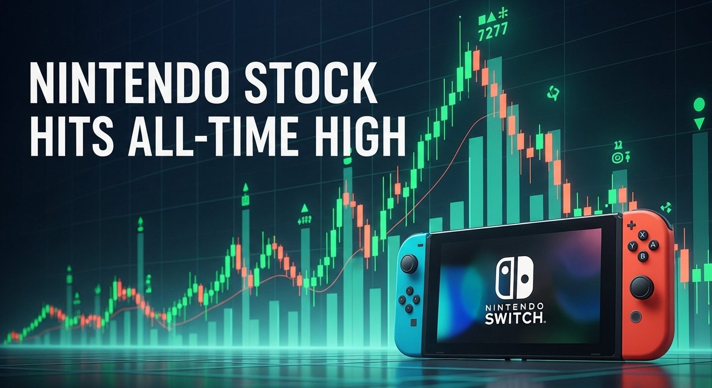 Nintendo Stock Hits All-Time High