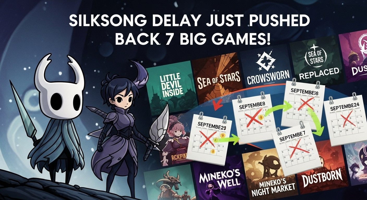 Silksong Delay Just Pushed Back 7 Big Games!