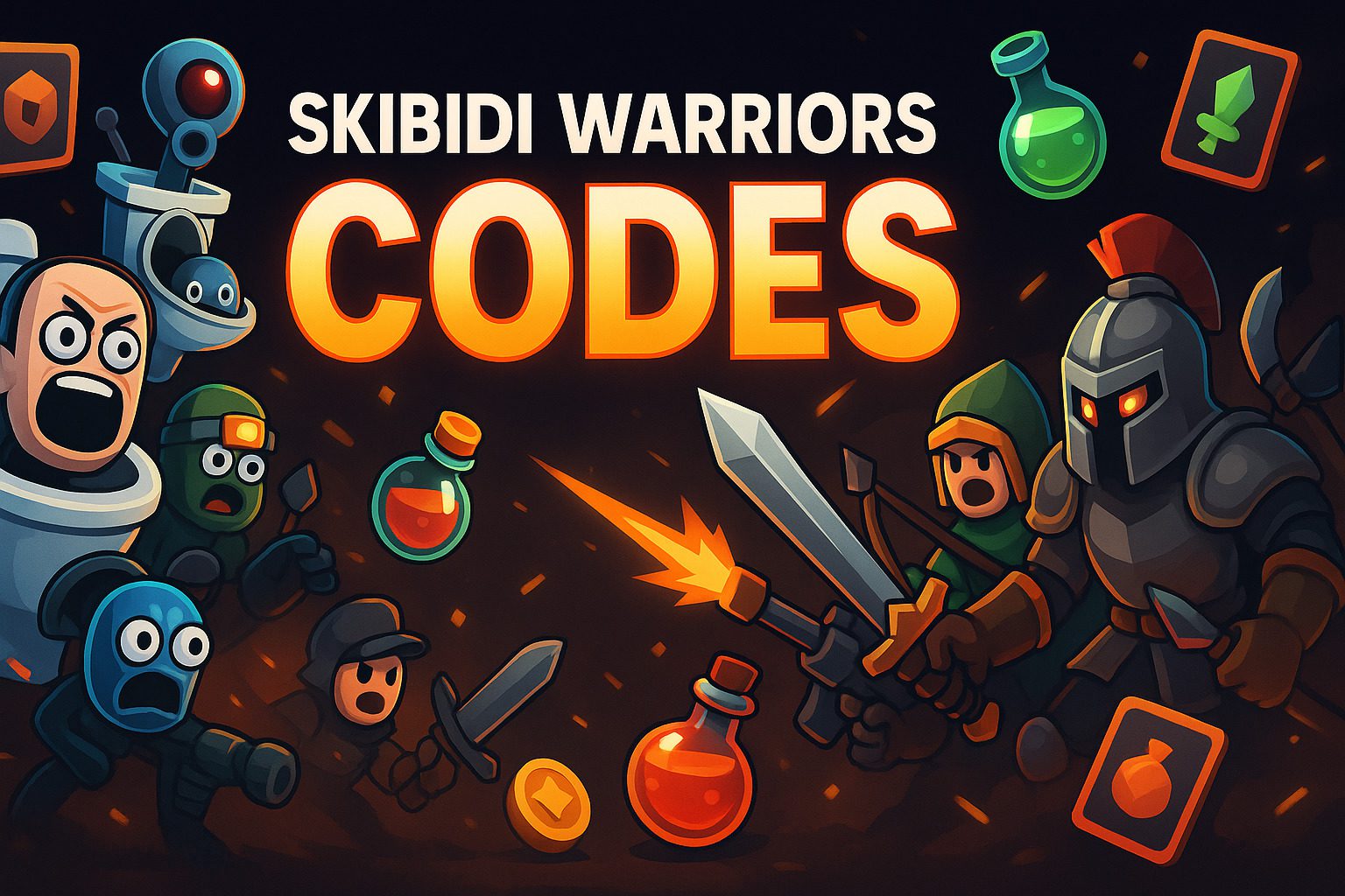 Skibidi Warriors Codes