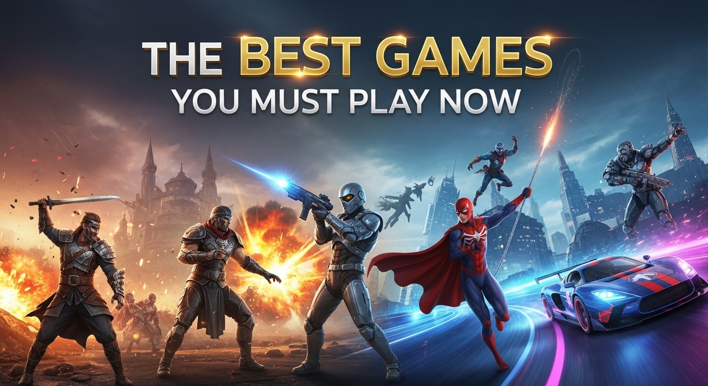 The BEST Games You Must Play Now