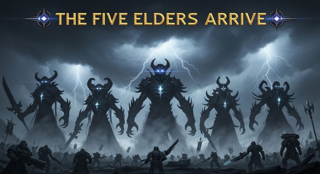  The Five Elders Arrive
