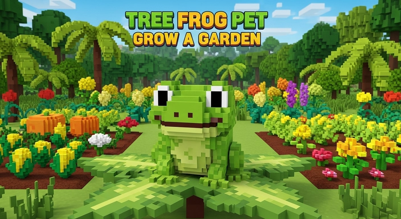 Tree Frog Pet Grow a Garden