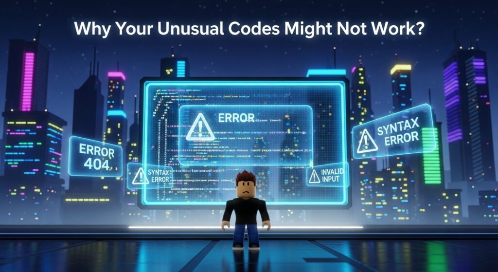 Why Your Unusual Codes Might Not Work?