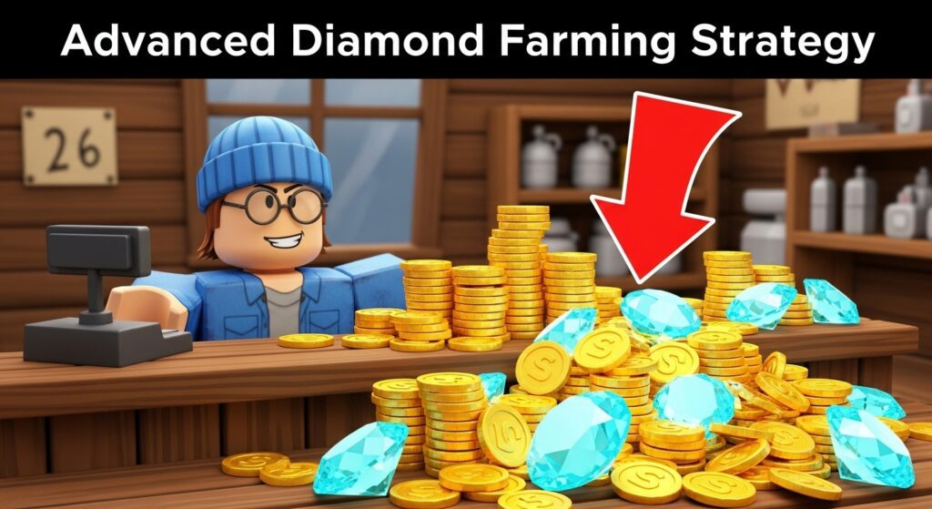 Advanced Diamond Farming Strategy 