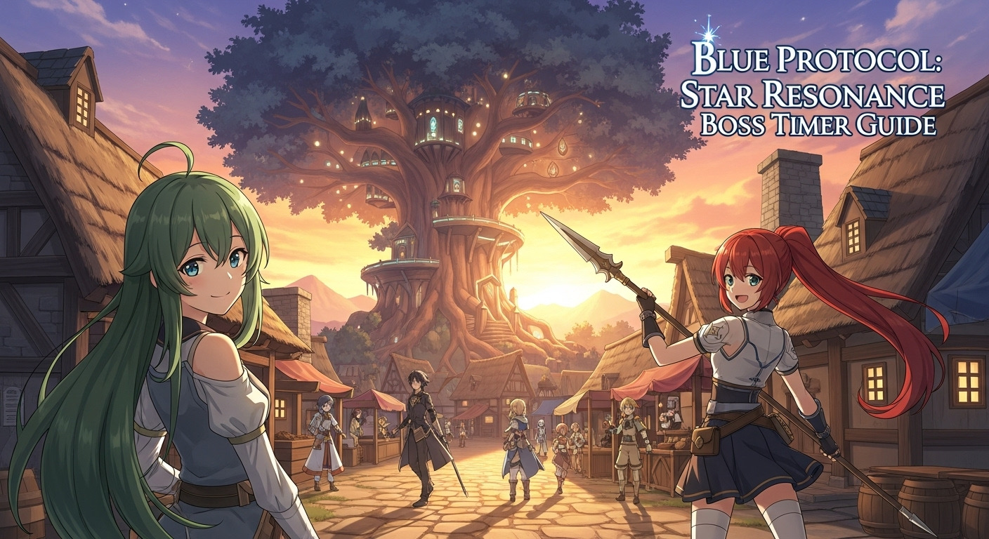 Blue Protocol Star Resonance Boss Timer Guide