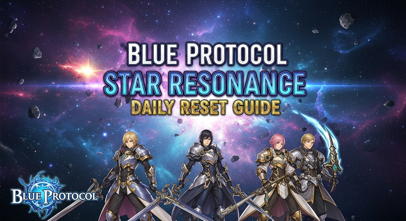 Blue Protocol Star Resonance Daily Reset Guide
