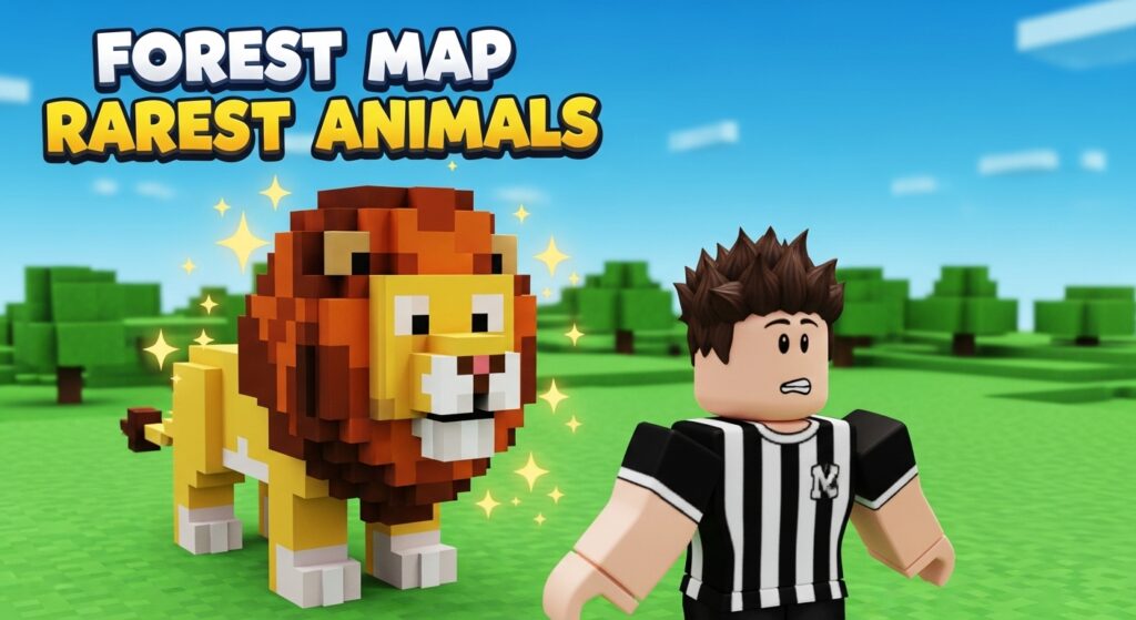 Forest Map Rarest Animals