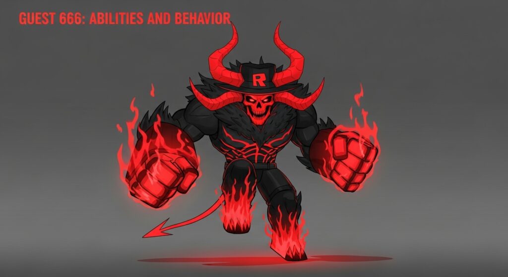 Guest 666 Abilities and Behavior