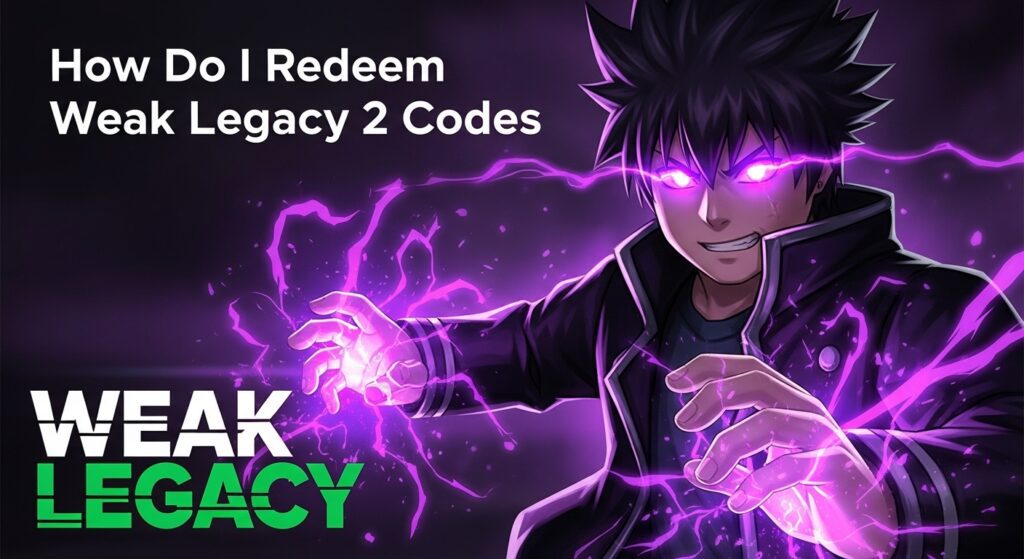 How Do I Redeem Weak Legacy 2 Codes