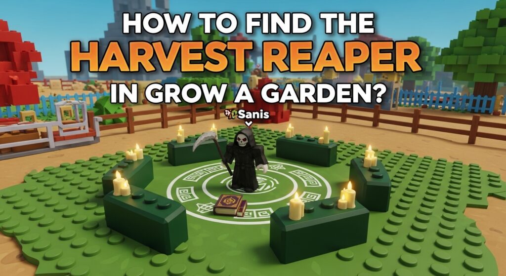 How to Find the Harvest Reaper in Grow a Garden?