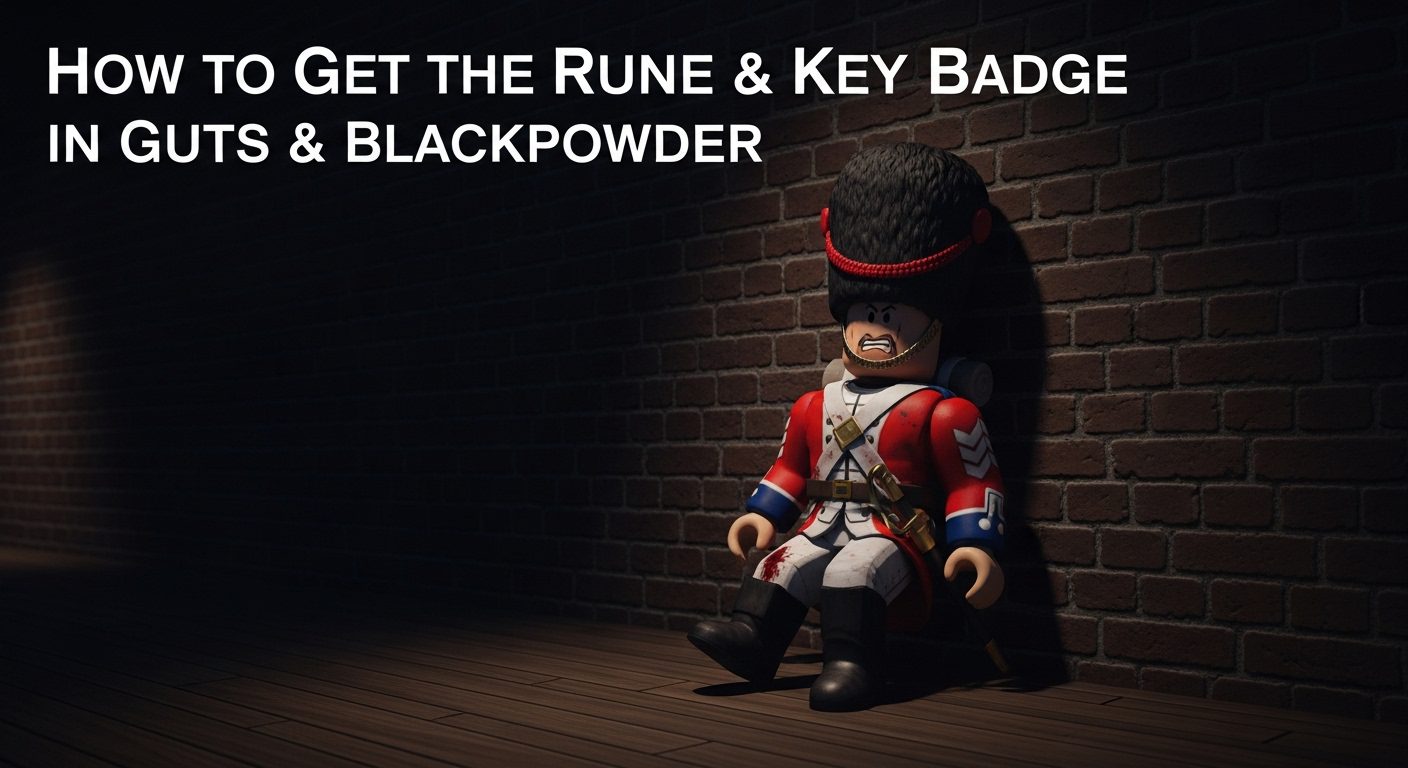 How to Get the Rune & Key Badge in Guts & Blackpowder