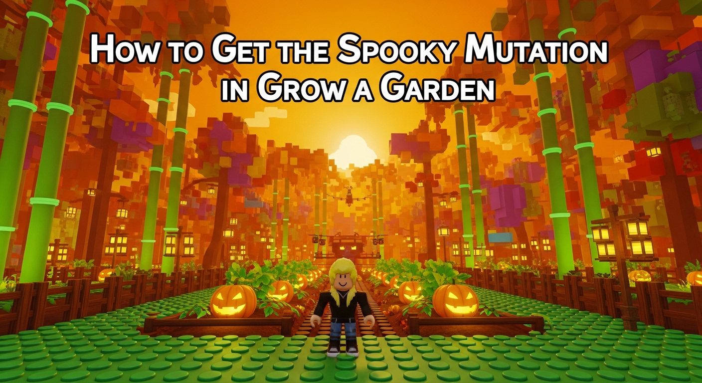 How to Get the Spooky Mutation in Grow a Garden