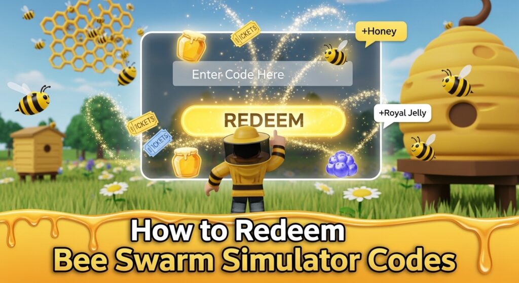 How to Redeem Bee Swarm Simulator Codes