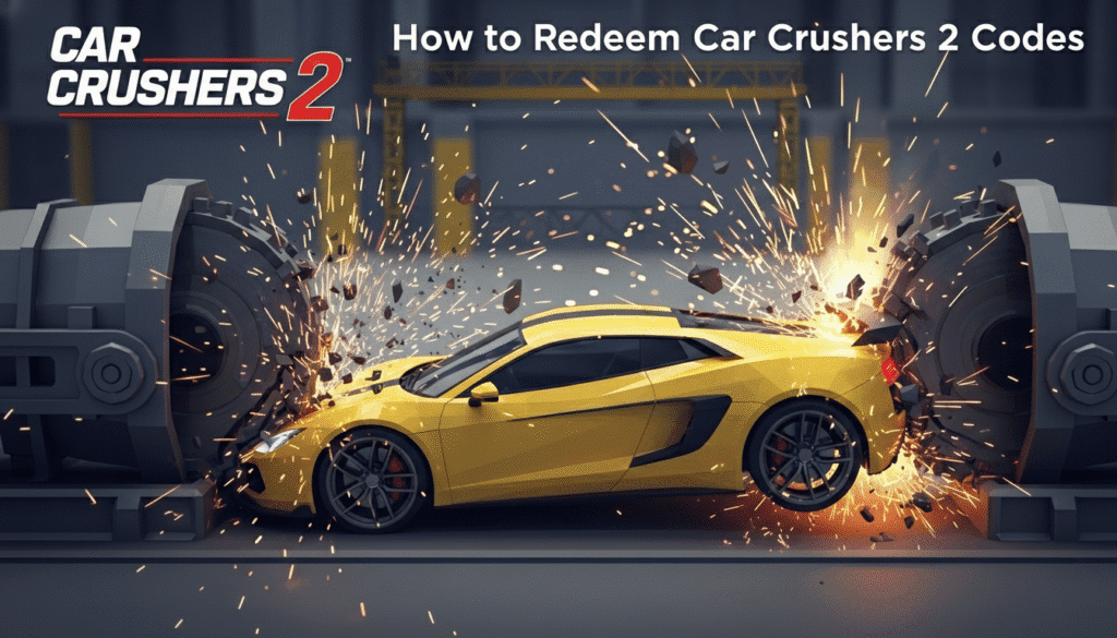 How to Redeem Car Crushers 2 Codes