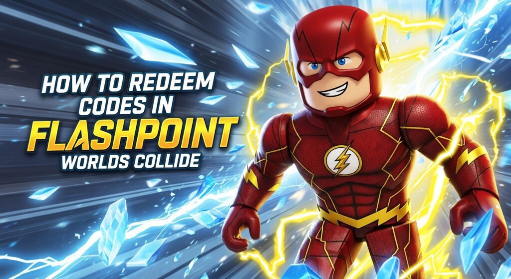 How to Redeem Codes in Flashpoint Worlds Collide