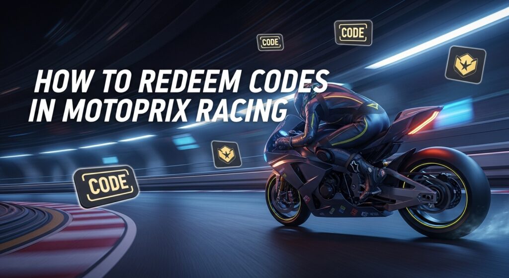 How to Redeem Codes in MotoPrix Racing