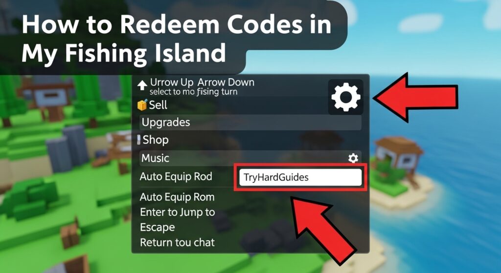 How to Redeem Codes in My Fishing Island