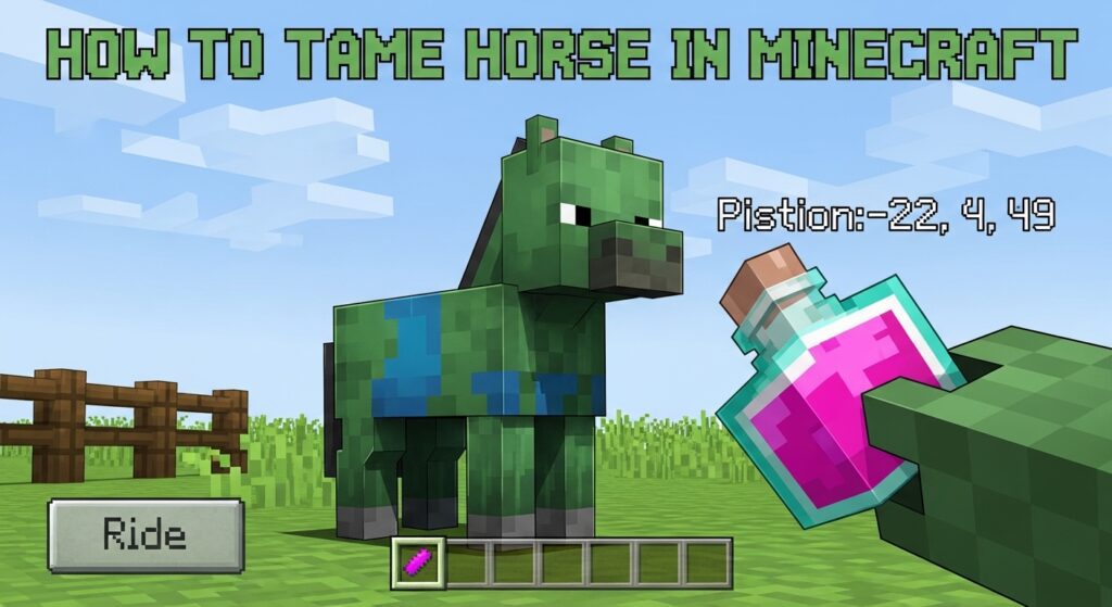How to Tame a Zombie Horse?