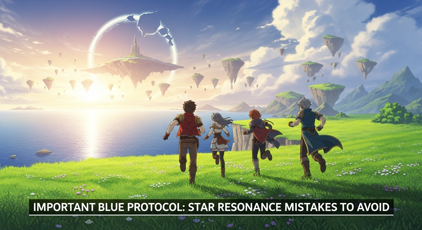 Important Blue Protocol: Star Resonance Mistakes to Avoid