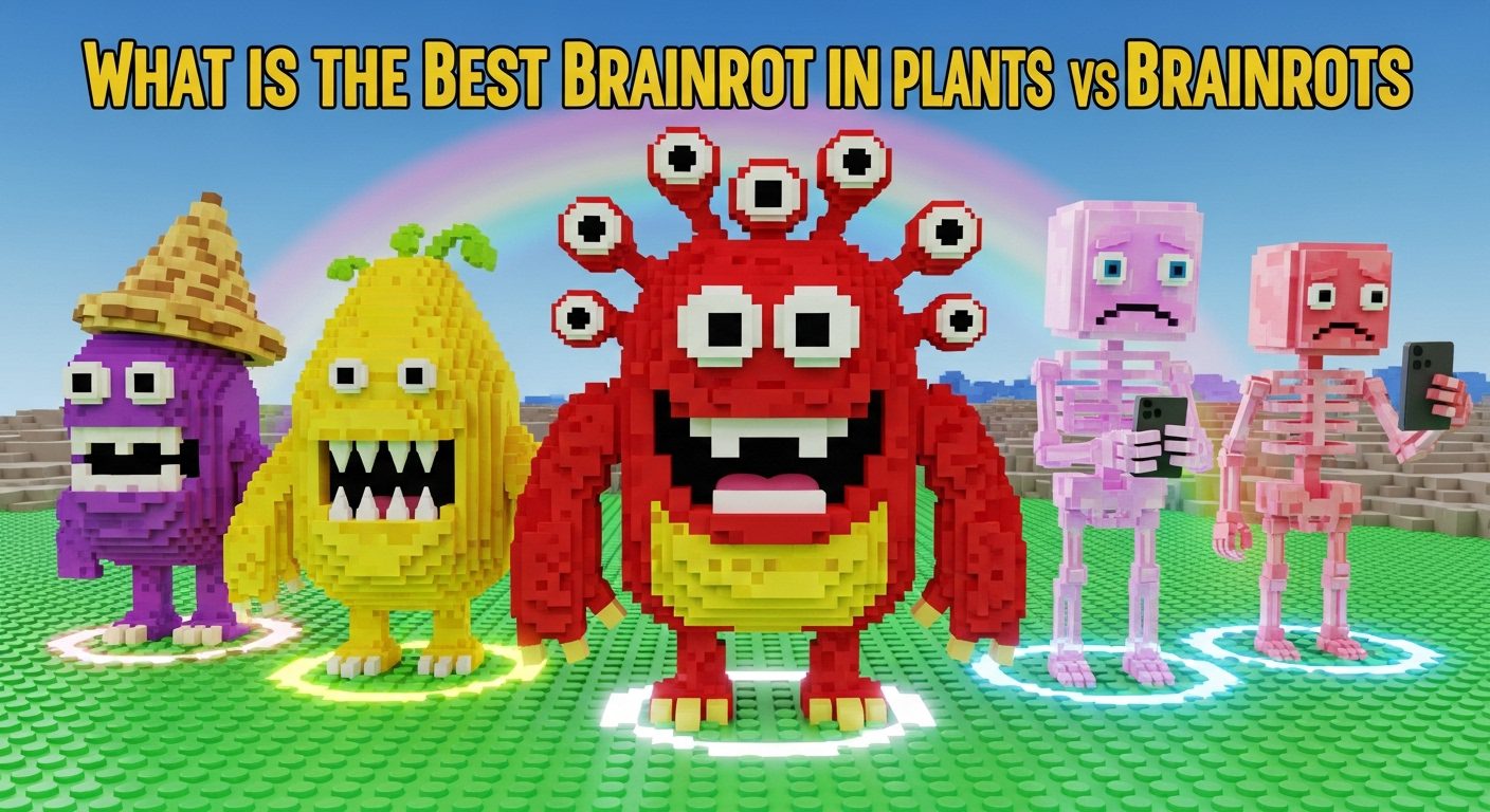 What is the Best Brainrot in Plants vs Brainrots