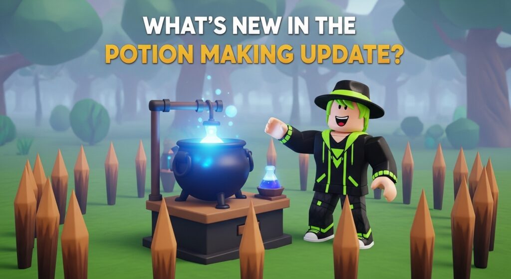 What's New in the Potion Making Update?